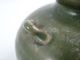 Antique Thai Sawankhalok Ginger Pot Incised Green Celadon Glaze Fish Motifs Pots photo 2
