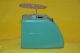 Vintage Chadwick Green Metal Postal Scales Up To 16oz Scales photo 5