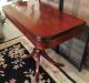 Antique Duncan Phyfe Game/card Table Mahogany 1900-1950 photo 2