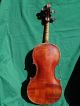 Antique 19th Century Violin Branded Lupot Grafted C.  1820 Repaired Syracuse 1882 String photo 1