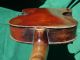 Antique 19th Century Violin Branded Lupot Grafted C.  1820 Repaired Syracuse 1882 String photo 7