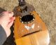 1900 ' S Wood Mandolin Bowlback Butterfly Design With Case String photo 4