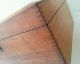 Vintage Oak Wood Jointed Box Chest Boxes photo 4