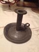 Antique Primitive Pewter Push Up Candleholder Primitives photo 2