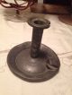 Antique Primitive Pewter Push Up Candleholder Primitives photo 3