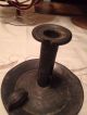 Antique Primitive Pewter Push Up Candleholder Primitives photo 5