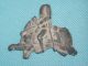 Bronze? Sculpture Fragment From Jerusalem.  Horse And Rider.  Purchased In 1984. Holy Land photo 8
