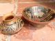 2 Fine Pre Columbian Narino Carci Wax Resist Painted Pottery Monkey Bowls Colomb The Americas photo 3