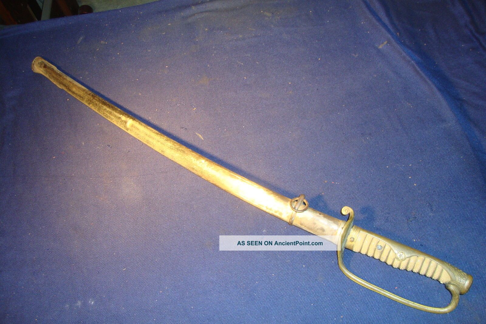 Japanese Wwll Army Officer ' S Sword In Kyugunto Mounting 