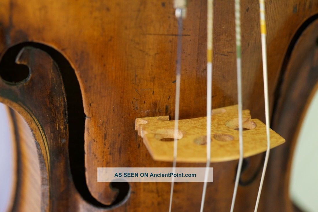 300 Years Old Antique 4/4 Violin P.  Guarnerius 1730 Geige Violon String photo