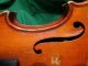 Vintage German Violin E Reinhold Schmidt Strad Model C.  1920 Flamey 1 Piece Back String photo 10