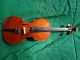 Vintage German Violin E Reinhold Schmidt Strad Model C.  1920 Flamey 1 Piece Back String photo 1