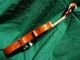 Vintage German Violin E Reinhold Schmidt Strad Model C.  1920 Flamey 1 Piece Back String photo 3