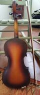 Vintage Antonius Stradivarius Cremonensis Violin Faciebat Anno 17 Bow Fiddle String photo 1