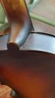 Vintage Antonius Stradivarius Cremonensis Violin Faciebat Anno 17 Bow Fiddle String photo 4