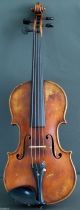 200 Years Old Italian 4/4 Violin Labeled J.  F.  Pressenda 1832 Violon Geige String photo 7