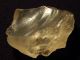 Prehistoric Tool Blade Or Core Made From Libyan Desert Glass Egypt 15.  3g Neolithic & Paleolithic photo 10