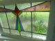 R200 Large Multi - Color English Leaded Stained Glass Window 6 Available 1900-1940 photo 2
