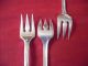 (8) Oneida Tudor Silverplate Seafood Forks,  1946 Queen Bess L Flatware & Silverware photo 2