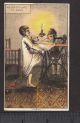 1800 ' S Singer Sewing Machine Toy Horse Doll Old Victorian Advertising Trade Card Sewing Machines photo 1