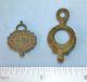 2 X Antique Old Pendant Key (ma) Other photo 1
