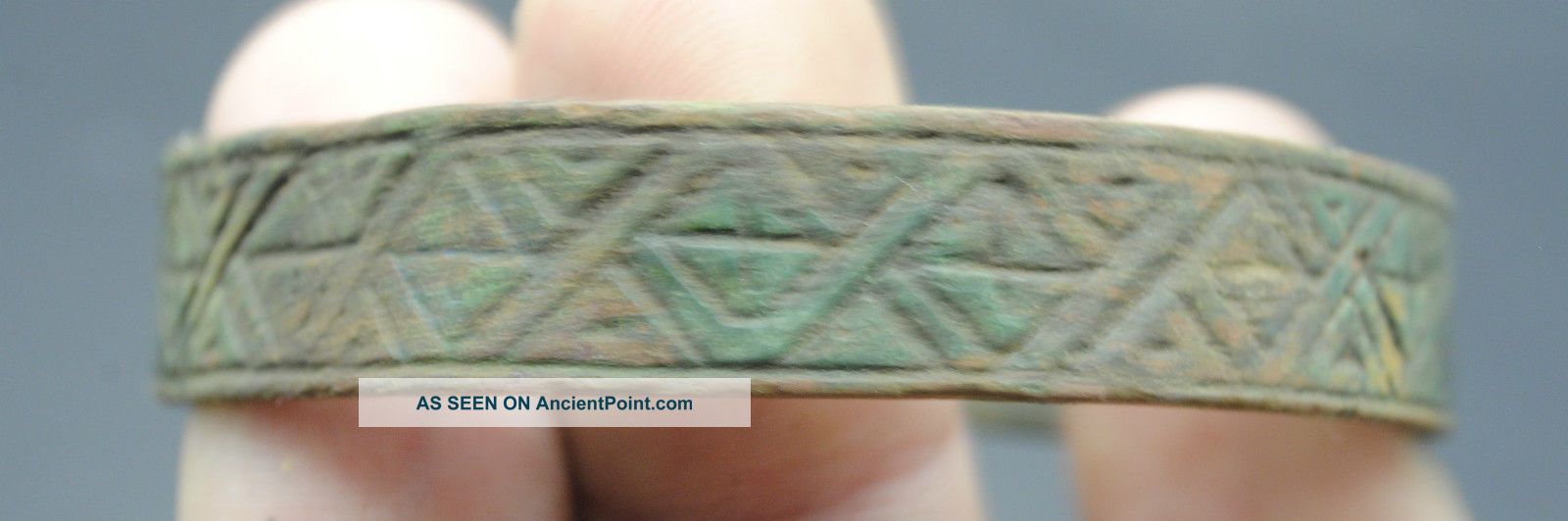 Ancient Viking Copper Alloy Bracelet 9th - 11th Century British photo