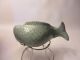 Rare Chinese Antique Porcelain Celadon Lg Fish Water Dropper Brush Washers photo 1