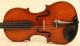 Old Fine Violin Lab.  L.  Bisiach Geige Violon Violino Violine Fiddle 1899 Italian String photo 2
