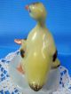 Vintage Porcelain Hungarian Aquincum Cute Duck Paar Handpainted Marked Figurines photo 6