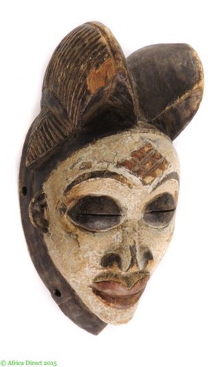 Punu Mukudji Mask Maiden Spirit Gabon Africa photo