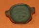 Medieval Ring With Engraved Cross - Uk Metal Detecting Find British photo 2