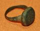 Medieval Ring With Engraved Cross - Uk Metal Detecting Find British photo 3