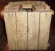 Wood Folk Art Primitive ? Rustic Old School Birdhouse Wooden Bird House With. Primitives photo 10