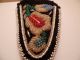 Early 1900 ' S Indian/native American Trade Bead Pin Cushion,  Flower Pattern Wis. Native American photo 1