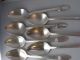 1937 Signed First Love Place Soup Spoon (8) Rogers International Silver Art Deco Flatware & Silverware photo 2