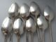 1937 Signed First Love Place Soup Spoon (8) Rogers International Silver Art Deco Flatware & Silverware photo 5