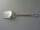 1937 Signed First Love Cold Meat Fork Rogers International Silver Art Deco Flatware & Silverware photo 3