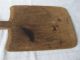 Old Antique Primitive Wooden Wood Rare Bread Cutting Board Dough Plate Primitives photo 6