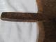 Old Antique Primitive Wooden Wood Rare Bread Cutting Board Dough Plate Primitives photo 7