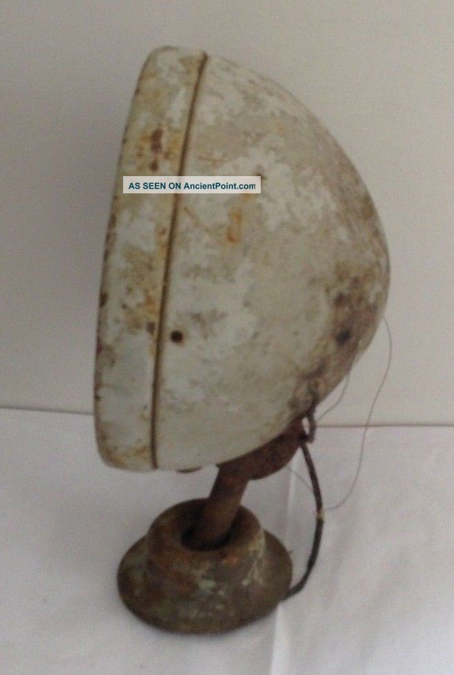 Primitive Distressed Eyeball Light Housing Casing Diy Repurpose Project Piece Primitives photo
