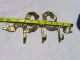 Vintage Style Solid Brass Bow Wall Hooks Hanger.  Coat/keys/hat.  Hand Made.  India Hooks & Brackets photo 5