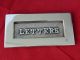 Victorian Brass Letter Box Circa 1880 - 90 Other Antique Hardware photo 1