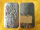 Old Chinese Money God Tibet Silver Bullion Thanka Amulet Tibetan Nr020 Amulets photo 1