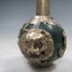 Chinese Old Antiques Handmade Jade Silver Pipe Leading Other Antique Chinese Statues photo 5