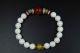 Beauty Chinese Natural Shell Round Pearl Elastic Bracelets Bracelets photo 1