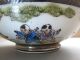 Old Chinese Silver Overlay Porcelain Famille Rose Boys Bowl Plates photo 5