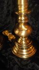 Rare Stiffel Brass Lamps Great Shine To The Pair Lamps photo 2