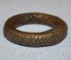 Antique Yoruba Lost Wax Casted Brass Ring,  Old African Currency,  Nigeria Africa Jewelry photo 1