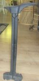 Antique Vtg.  Cast Iron Shoemaker Cobbler Stands 2 Shoe Molds Steampunk Doorstop Industrial Molds photo 3