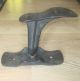 Antique Vtg.  Cast Iron Shoemaker Cobbler Stands 2 Shoe Molds Steampunk Doorstop Industrial Molds photo 5